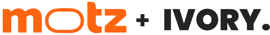 logos motz + ivory